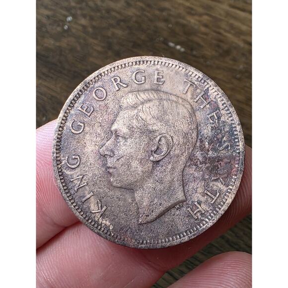 1952 New Zealand One 1 Penny Tui Bird Coin VF+ 13 - Picture 14 of 16